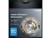 Bosch 13 Place Setting (fits up to 70 utensils) Free-Standing Dishwasher for Indian Utensils | Hygiene+ & Intensive Kadhai Program (SMS66GB01I, White, Inbuilt Heater, Removes 99.9% Germs)