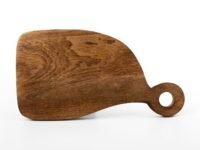 Bricklane Design Whispering Word Platter for Serving | Mini Cheese Board | Chopping Board | Bread Board | Texture Board | BPA Free