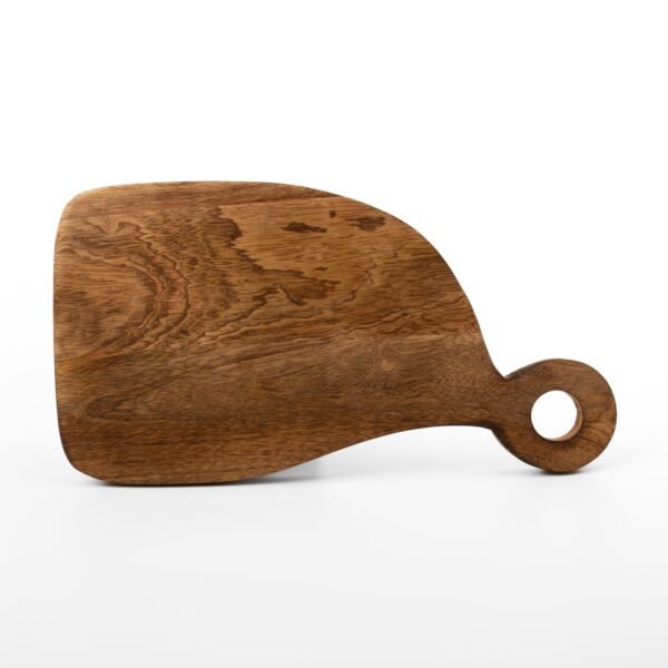 Bricklane Design Whispering Word Platter for Serving | Mini Cheese Board | Chopping Board | Bread Board | Texture Board | BPA Free