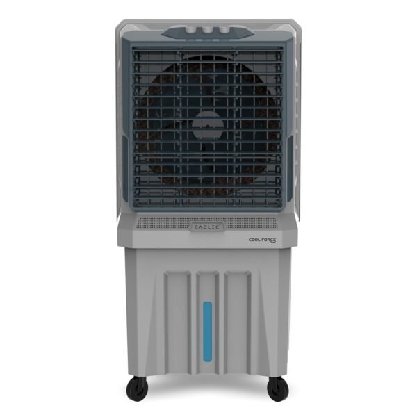 Cadlec CoolForce 100L Commercial Air Cooler For Home, High Speed Fan with Powerful Air Throw, Inverter Compatible, Anti-Bacteria Honeycomb Pad, 3 Year Warranty | Grey