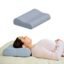 CareFoam Ultimate Cervical Neck Pillow | 2 Years Warranty | Pain Relief Sleep, Improves Posture Spinal Alignment, Neck Pain Relief Pillow | Medium 21 x 13 x 4 Inch | Grey Jacquard Cover | Pack of 2