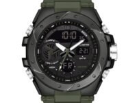 Carlington Analog-Digital Sports Watch Chronograph, Dual Time,Alarm, Stopwatch, Calendar, Water-Resistant, Shock-Resistant, Back Light Display. The Perfect Watch for Men-CT9140 Series
