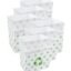 Clean Cubes 13 Gallon Disposable Trash Cans & Recycling Bins, 6 Pack (Recycle)