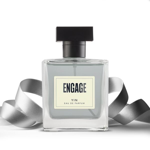 Engage Yin Eau De Parfum for Men, Fruity and Floral, Skin Friendly and Long Lasting, 100ml