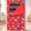 FLIPZON Multipurpose 6 Shelve Baby Wardrobe (Fabric Shelves) - Red (Iron)
