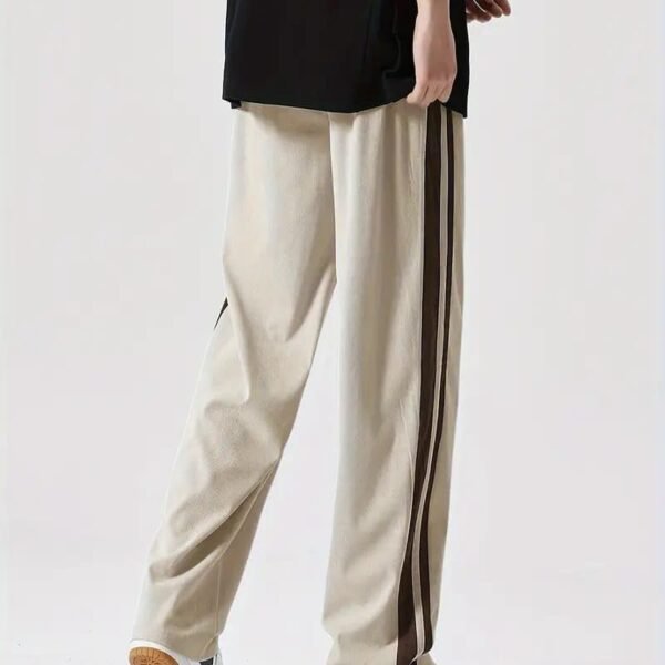 FN3 Loosefit Side Stripe Trackpants for Men || Lower Trackpants