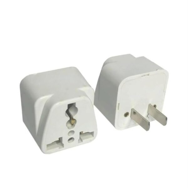 FREE SPIRIT 2-Pin US Conversion Plug Type-A, Heavy-Duty Electrical Adapter for Industrial Use, Durable and Reliable, Easy Installation