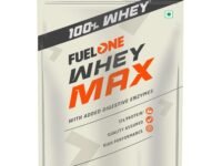 FUELONE Whey Max (Chocolate, 1kg / 2.2lbs) | Whey Protein Concentrate & Whey Protein Isolate | 27g Protein