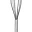 Femora Premium Virgin Silicone Egg Whisk with Grip Handle, Black