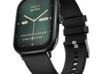 Fire-Boltt Ninja Call Pro Max Bluetooth Calling Smart Watch, 2.01" HD Display, 120+ Sports Modes, Health Suite, AI Voice Assistance, SpO2 & Heart Rate Monitor Smartwatch for Men & Women - Black