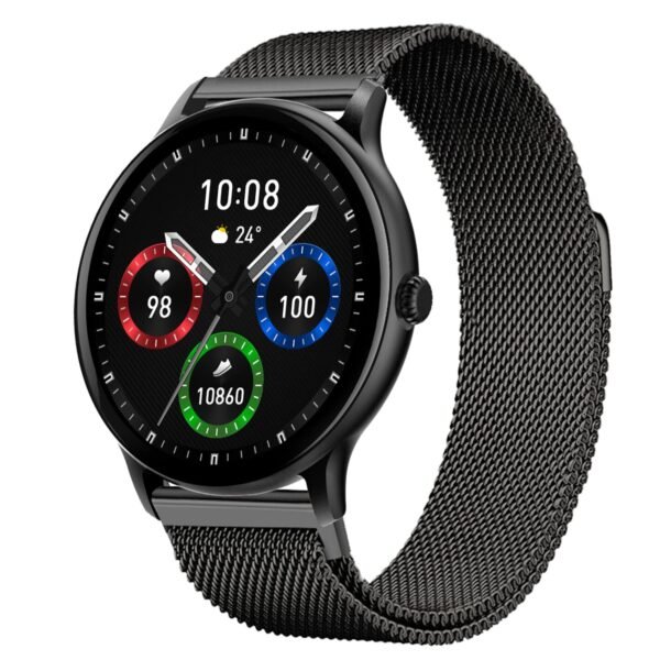 Fire-Boltt Phoenix Pro Ultra Round Bluetooth Calling Smart Watch, 1.39”HD Display, AI Outfit Watch Face, 2 Looks in 1 Watch, Extra Straps at ₹99, 120+ Sports Modes, Smartwatch for Men & Women (Grey)