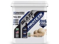 Getmymettle Blaze Whey Protein 4Kg Malai Kulfi | 24G Protein | 10.66G Bcaa | 8.09G Glutamine | 100% Natural Whey, Lean Muscle Growth, Muscle Recovery, | Whey Protein