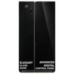 Godrej 564 L Multi Air Flow System, With Advanced Controls Frost Free Side-By-Side Refrigerator(RS EONVELVET 579 RFD GL BK, Glass Black)