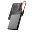 HAMMER 10000mAh MagSafe Power Bank, 15W Wireless Charging (MagSafe & Qi), 22.5W PD/PPS Fast Wired Charging, LED Display, iPhone 12 & Above, Metallic Finish, Magnetic Ring Included, Made in India