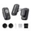 Hollyland Wireless Magnetic Mini Microphone: Lark A1 Mini Duo Wireless Mic for iPhone15/16/iPad/Android Smartphone with 3-Lv Noise Cancel, 200m Transmission for YouTube Podcast Vlog Content Creation