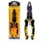 Homdum 7 in 1 Combination Plier 8.5 inch Multi Function Wire Stripper Cable Cutter Terminal Crimping Electrician Pliers Size 220 mm