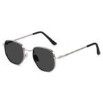 IFLASH UV Protected Hexagonal Small Octagonal Sunglasses for Men and Women
