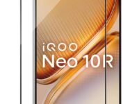 JGD PRODUCTS Edge to Edge Screen Protector Tempered Glass for iQOO Neo 10R 5G with Easy Self-Installation Kit (Pack of 1)