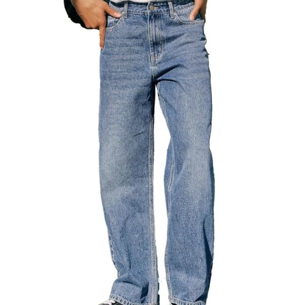 KOTTY Men's Relaxed Fit Mid Rise Solid Straight Fit/Skinny Fit/Comfortable and Strechable Stylish Looking Jeans