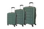 Kamiliant American Tourister Harrier|Trolley Bag Set of 3 (55+68+79cms) for Travel| Hard Case Polypropylene (PP) Suitcase|360° 4-Wheel Spinner Luggage Trolley Bag|Combination Lock|Slate Grey