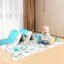 Kidsmate Baby Town Extra Large Reversible Baby Play Mat | BPA Free Learning & Crawling Foldable Foam Mat (6.5x5 ft, 0.6cm Thickness) Multicolor