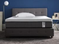 LOOM & NEEDLES Orthopedic Mattress | 5 Zone Cooling Gel Medium Firm Memory Foam Orthopaedic Mattresses | 6 Inches King Size Gadda with Temperature Control Technology | 72x72 Inch