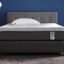 LOOM & NEEDLES Orthopedic Mattress | 5 Zone Cooling Gel Medium Firm Memory Foam Orthopaedic Mattresses | 6 Inches King Size Gadda with Temperature Control Technology | 72x72 Inch