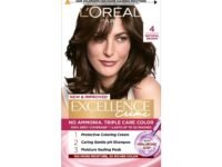L'Oreal Paris Excellence Creme Hair Color, 4 Natural Brown, 72ml+100g