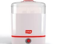LuvLap 3-in-1 Electric Steam Sterilizer, Sterlizer for Baby Products, Kills 99.9% Germs, 8 Minutes Superfast Sterilization, Keeps Items sterile for up to 24 Hours