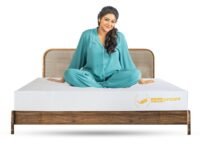 MM FOAM Pincore - Cool, Hypoallergenic, 100% Natural Latex Mattress, 78 x 72 x 4 inches (King)