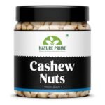 NATURE PRIME 100% Natural&Crunchy Premium Whole Cashews 1 Kg (W320) Nutritious&Delicious Nuts, Premium Kaju Nuts|Gluten Free|Source Of Minerals&Vitamins|Dry Fruits (Jar Pack) (Packing May Differ)