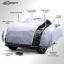 NEODRIFT 'SilverTech' Car Cover for Maruti Suzuki Alto 800 (100% Water-Resistant, All Weather Protection, Tailored Fit, Precision-Fit & Breathable Fabric) (Colour: Silver)