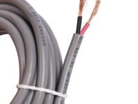 OXCORD 2 core Round Copper Wires and Cables 4mm for Domestic and Industrial Electric Connections (10 Meter)