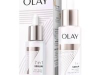 Olay 7in1 Ultra-light Face Serum | Niacinamide, Vitamin C, Collagen Peptides | Fights 7 Issues for Smooth & Glowing Skin | Normal to Oily Skin | Dermatologically Tested | Non Comedogenic | 30ml