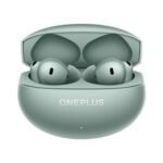 OnePlus Buds 4 TWS Earbuds with Upto 55dB Real-time ANC, Adaptive Mode, Dual Drivers with DACs, 3D Audio, Upto 45hrs Music Playback, ,Dual-Device connectivity, 47ms Low Latency, Zen Green