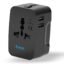 Orei Universal Charger Adapter - 3 in 1 Worldwide Travel Adapter with Dual USB - Universal Socket with 2X USB-A 2.4A - Universal Travel Adapter All in one for US, Europe & More - 10 Year Warranty