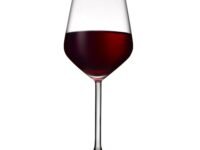 Pasabahce Allegra Red Wine Glasses -Set of 2 (350 ml,Europe Made)