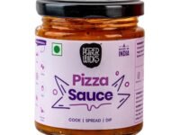Pepperwicks Pizza Sauce (170 gms) | Herby, Tangy Flavour with Hint of Sweetness | 100% Vegetarian | All-Natural | No Preservatives | Vegan | Gluten-Free | Eat with Bread, Pasta, Nachos (Pack of 1)
