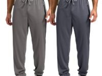 Pinkmint Men’s Cotton Comfort Fit Drawstring Track Pants with Side Pockets | Relaxed Fit | Men’s Cotton Joggers
