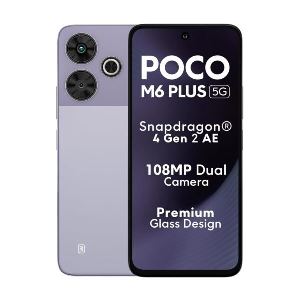 Poco M6 Plus 5G Misty Lavender 8GB RAM 128GB ROM
