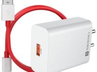 Portronics 30W Adapto 30V USB-A Fast Charging Adaptor with 6A Cable,Fast Charging Protocols Like SuperVOOC/WARP/Dash/Flash/Turbo/Quick, Compatible with 30W Smartphone Such as OnePlus,Oppo,Realme,Vivo