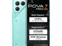 Pova 7 Pro 5G (Neon Cyan, 8GB+128GB) with No Cost EMI/Additional Exchange Offers