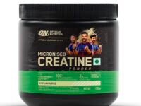 RCB Limited Edition Optimum Nutrition (ON) Micronized Creatine Powder – 250 g, 83 Serves, 3g of 100% Creatine Monohydrate per serve, Supports Athletic Performance & Power, Unflavored.