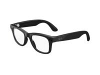 Ray-Ban Meta (Gen 1), Wayfarer, Large Shiny Black | Smart AI Glasses for Men, Women. 12 MP Ultra-Wide Camera, Open-Ear Speakers for Audio, Video Recording and Bluetooth. Clear Lenses. Wearable Tech.
