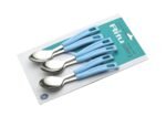 Ritu 6 Pieces Premium Tea Spoon Set for Home & Kitchen | Tea Spoon for Tea, Coffee, Sugar & Spices | Cutlery Set Food Grade Silverware for Tableware | Mirror Finish | Color May Vary, 22 Cm