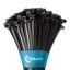 Robustt Self Locking Cable Ties | 200 X 3.6 mm | 200 Pieces, Black | Heat Resistant Cable Zip Ties | Self-Locking Cable Organizer | Anti - Slip Wire Organizer | For Indoor & Outdoor Use