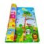 SILENCIO Double-Sided Waterproof Crawl Carpet for Infants & Kids | Soft Foam Floor Cover for Crawling, Tummy Time & Indoor Gym | Water-Resistant, Large Size 6 ft x 4 ft