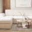 Sekar Lifestyle Lounge Series RHS Leatherette Sofa Set for Living Room (Beige, 4 Seater) 4-Person Sofa