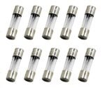 Sorica Glass Fuse 250v, 6A Fuse for Extension Board (10 Piece)