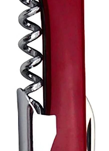 Ssindhia® 3 in 1 Bottle Opener Two-Step Corkscrew Wine Opener with Built-in Foil Cutter and Bottle Opener, Wine Key Waiter Corkscrew, 1 Pcs, Multicolour